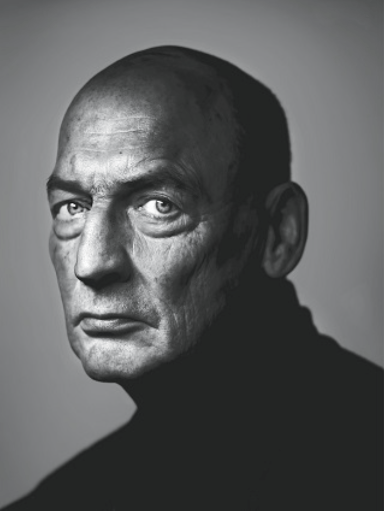 Stephan Vanfleteren (1969), Rem Koolhaas, Winnaar Nationale Portretprijs 2012